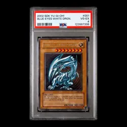 ✨PSA 4 VG/EX ✨ 2002 Starter Deck Kaiba Unlimited Blue Eyes White Dragon SDK-001 - Image 2