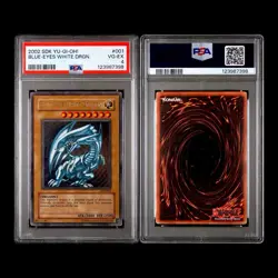 ✨PSA 4 VG/EX ✨ 2002 Starter Deck Kaiba Unlimited Blue Eyes White Dragon SDK-001 - Image 4