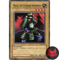 Yugioh Masaki the Legendary Swordsman SDJ-007 Common LP - Image 1