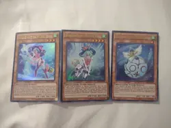 Windwitch Ice Bell, Snow Bell, And Glass Bell RATE Ultra Rare Set! - Image 1