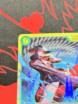 OP14-119 Dracule Mihawk SEC One Piece OP14 The Azure Sea's Seven Foil ENG NM #1 - Image 3