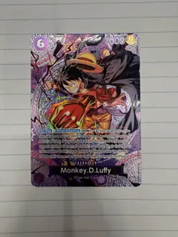 ONE PIECE OP-15 Adventure on KAMI's Island ST26-005 SP Monkey D. Luffy ENGLISH - Image 1