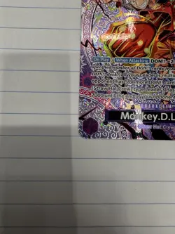 ONE PIECE OP-15 Adventure on KAMI's Island ST26-005 SP Monkey D. Luffy ENGLISH - Image 4