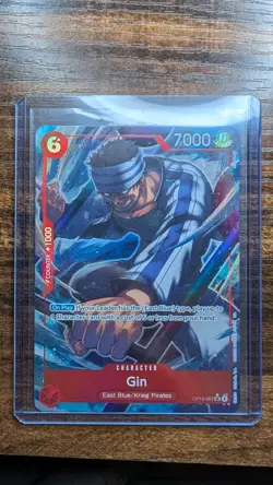 Gin OP15-007 Alt Art SR - One Piece TCG English Card - Image 1