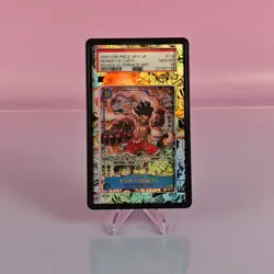 MONKEY D. LUFFY MANGA ALT ART ONE PIECE OP11-118 2025 A FIST OF DIVINE JP PSA 10 - Image 1