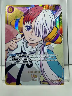 Uta OP02-120 SEC Alt Art Paramount War One Piece TCG English - Image 1