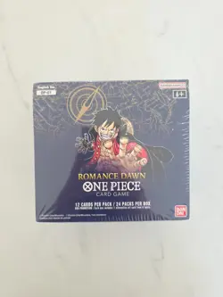 One Piece OP-01 Romance Dawn Blue Bottom Booster Box SEALED English 1st Wave - Image 1