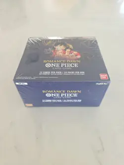 One Piece OP-01 Romance Dawn Blue Bottom Booster Box SEALED English 1st Wave - Image 2