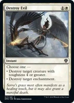 Destroy Evil - Near Mint MTG Dominaria United - Image 1