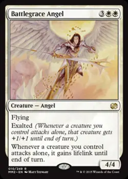 Battlegrace Angel - Light Play MTG Modern Masters 2015 - Image 1