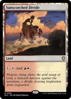 Sunscorched Divide - Near Mint MTG Commander: Bloomburrow - Image 1