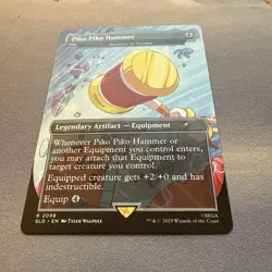 Piko Piko Hammer-Hammer of Nazahn MINT 2098 Secret Lair SLD MTG Rare Unplayed NM - Image 2