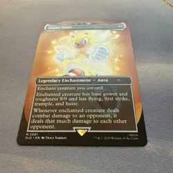 Super State MINT Borderless 2081 Sonic Secret Lair SLD MTG Mythic Unplayed M/NM - Image 2