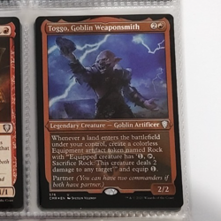 MTG: Toggo, Goblin Weaponsmith - Commander Legends - NM Etched Foil - Image 1