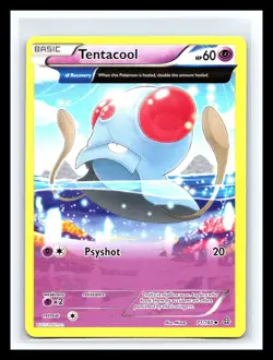 💥 Tentacool (Alpha) 71/160 Uncommon XY - Primal Clash Non Holo Pokemon Card - Image 1