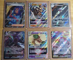Pokemon Full Art Lot 6 Cards Near Mint Condition - Image 1