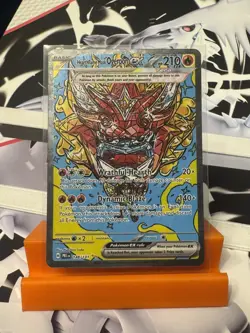 Hearthflame Mask Ogerpon EX Prismatic Evolutions Sir Pokemon TCG Card 148/131 NM - Image 1