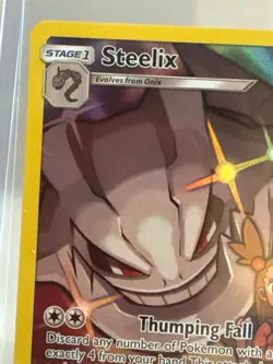 Steelix - 247/236 - SM Cosmic Eclipse Secret Rare Holo Pokemon Card - NM #2 - Image 2