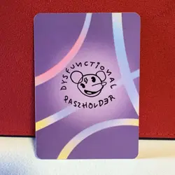 Pokenots 151 VEENUHSORE 0003 Dysfunctional Passholders Pokemon Parody Card NM - Image 2