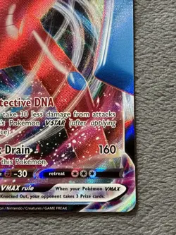 Deoxys Vmax SWSH267 Promo Pokemon Card Full Art Holo NM Near Mint 2022 - Image 5
