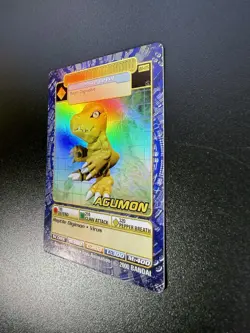 Digimon Agumon BO-115 S Card 2000 Digi-Battle Series 3 Bandai Holo NM - Image 3