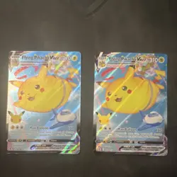 Flying Pikachu VMAX Holo Lot of 2 Pokemon TCG Celebrations 007/025 Cards English - Image 1