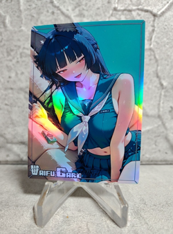 Miyabi ZZZ Trading Card Waifu Goddess Story Anime Girl holo Karte Manga Full - Image 1