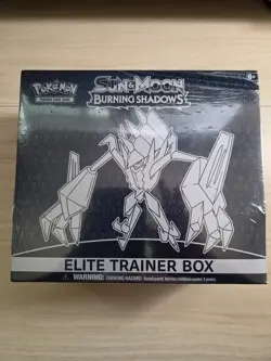 Pokemon SUN AND MOON BURNING SHADOWS Elite Trainer Box ETB New SEALED - Image 1
