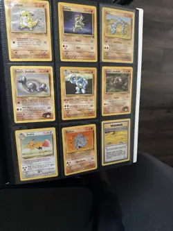 Vintage Pokemon Card Lot Base Set - Gym Heroes/challenge Machoke Rhyhorn Onix - Image 1