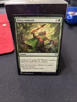 Elven Ambush Kaldheim Regular near mint Comes - Image 1