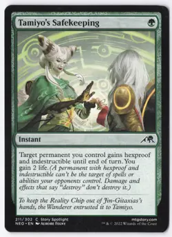Tamiyo's Safekeeping Normal C Kamigawa: Neon Dynasty 211 NM - Image 1