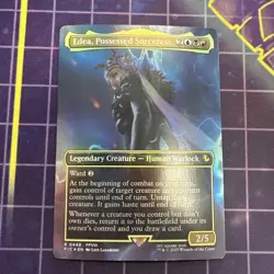 Edea, Possessed Sorceress (Borderless) Commander: Final Fantasy Foil - Image 1