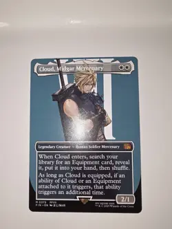 Cloud, Midgar Mercenary (Borderless) Final Fantasy Regular - Image 1