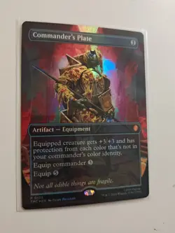 Commander's Plate (Borderless) Commander: Teenage Mutant Ninja Turtles Foil - Image 2