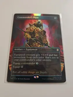 Commander's Plate (Borderless) Commander: Teenage Mutant Ninja Turtles Foil - Image 4