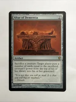 Altar of Dementia - Conspiracy - Magic the Gathering MtG - NM - Image 1