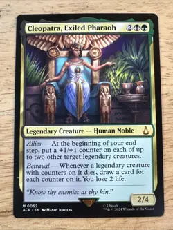 Cleopatra, Exiled Pharaoh Universes Beyond: Assassin's Creed Regular - Image 1