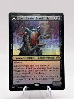 Grub, Storied Matriarch 0105 Foil Lorwyn Eclipsed ECL MTG NM - Image 1