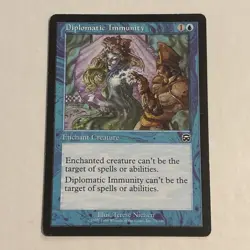 Diplomatic Immunity x1 Mercadian Masques LP Condition see front and back pics. - Image 1