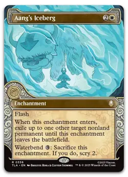Aang's Iceberg (Showcase) #336 (NM) TLA Magic MTG - Image 1