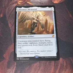 Akroma’s Memorial X1 Mtg Time Spiral Remastered Nm - Image 1