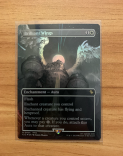 Brilliant Wings (Borderless) - Commander: FINAL FANTASY MINT - Image 1
