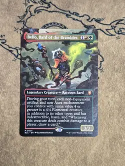 Bello, Bard of the Brambles (Borderless) 0001 Commander: Bloomburrow Non-Foil NM - Image 1