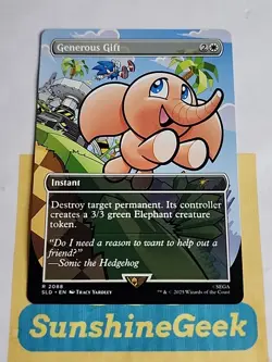 Generous Gift (2088) Sonic Secret Lair Drop Regular - Image 1