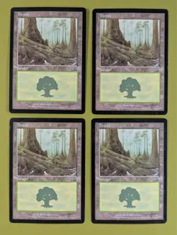 Forest (348) x4 Mercadian Masques 4x Magic the Gathering MTG - Image 1