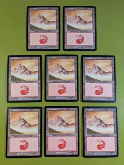 8 Mountain (346) Mercadian Masques Magic the Gathering MTG 8 - Image 1