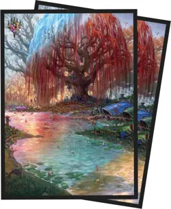 MTG Magic The Gathering Bloomburrow Three Tree City Ultra Pro Deck Sleeves 100ct - Image 1