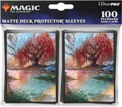 MTG Magic The Gathering Bloomburrow Three Tree City Ultra Pro Deck Sleeves 100ct - Image 2