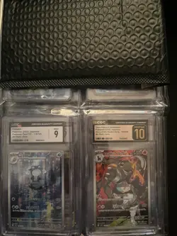 graded pokemon cards lot CGC, PSA, AGS 9-10 - Image 2