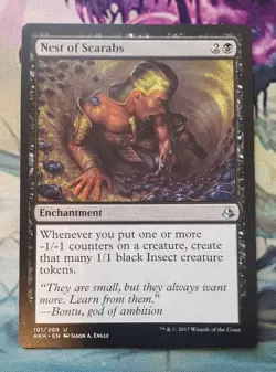 MTG Nest of Scarabs - Amonkhet (NM) - Image 1